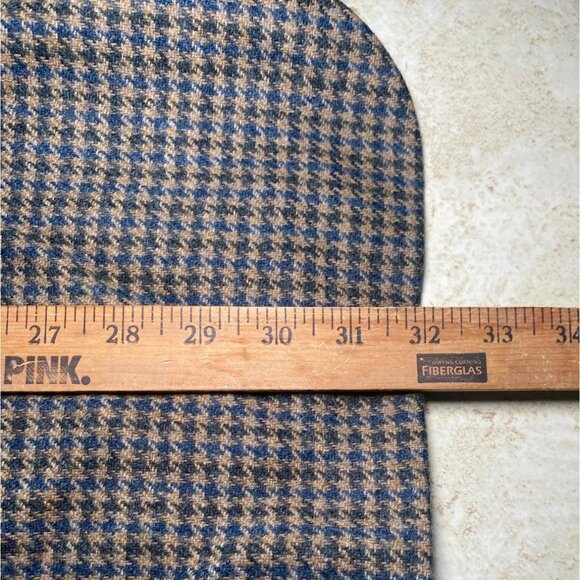 Stafford Men Houndstooth Wool Blazer Jacket Wool Size 48R USA Office Casual READ - Picture 13 of 13